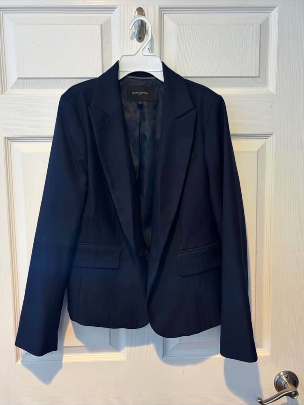 Banana Republic Navy Classic Tailored Blazer